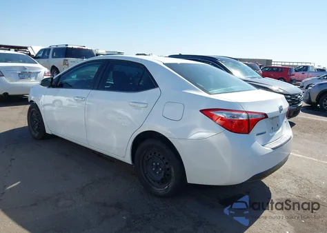 2016 Toyota Corolla Le from USA, damaged, VIN 2T1BURHEXGC681186